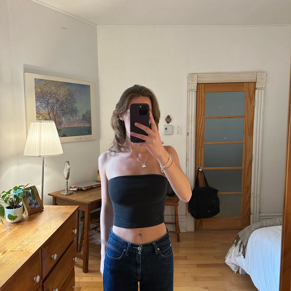 Brandy Melville Cropped Tube Top